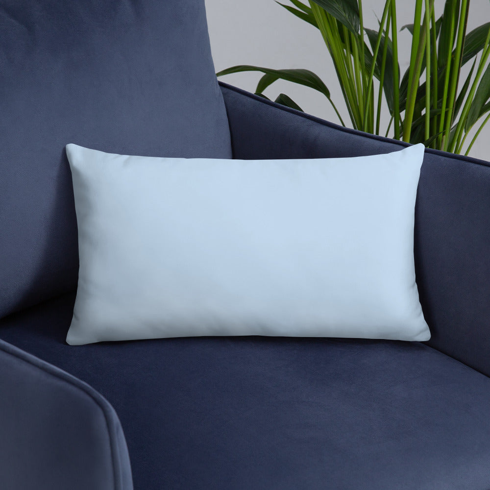 Scream Pillow - Blue and Orange