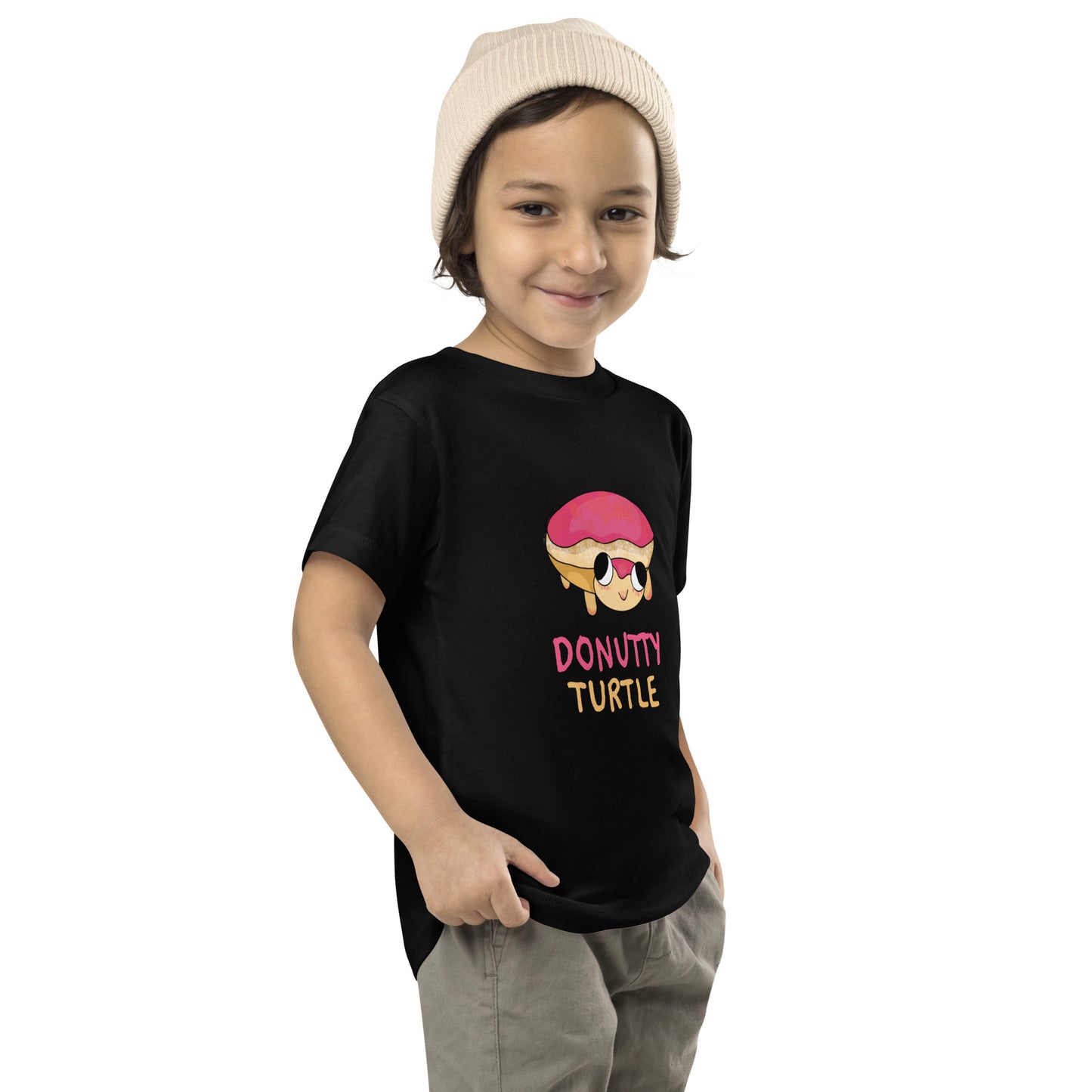 Donutty Turtle Toddler Short Sleeve Tee