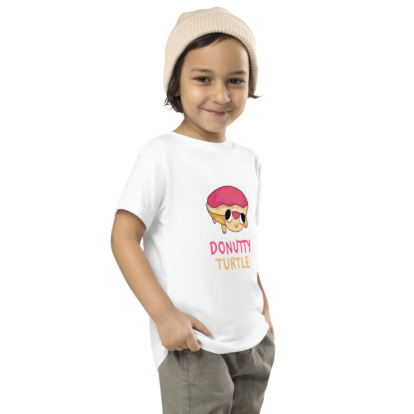 Donutty Turtle Toddler Short Sleeve Tee